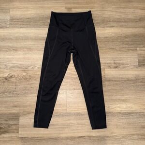 Girlfriend Collective Black High Rise Compressive Leggings Size Small 23 Inseam